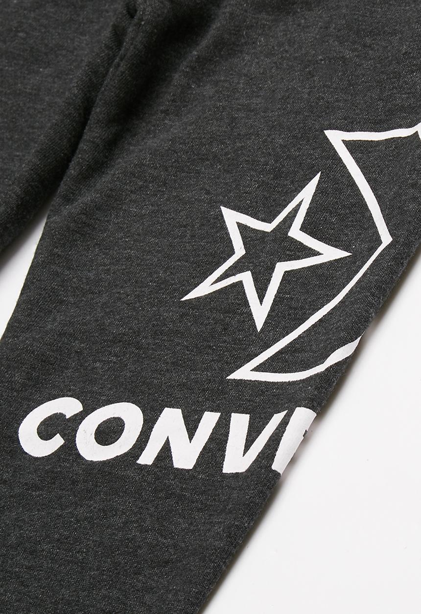 Converse - Converse wrap around logo jogger - charcoal