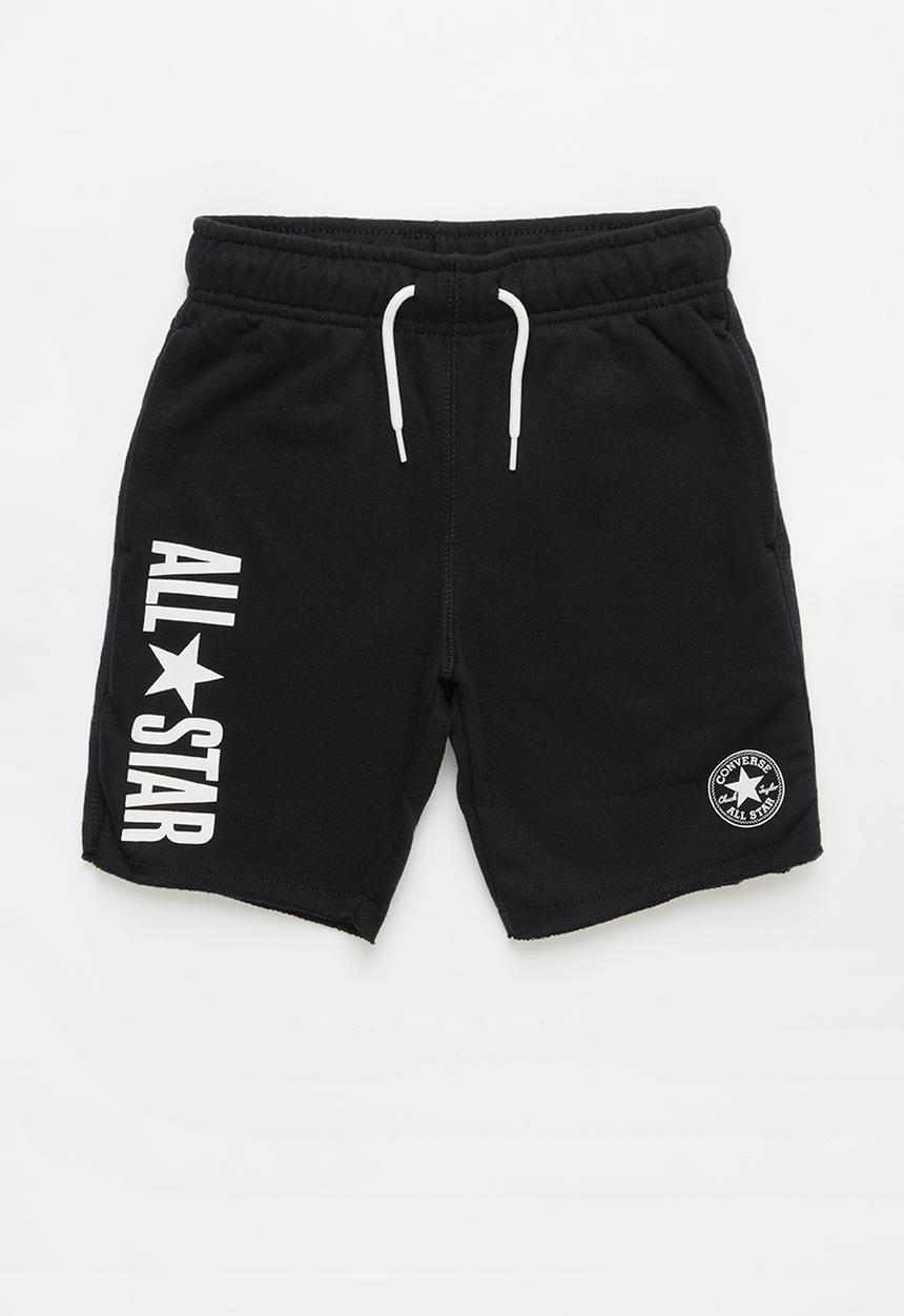 Converse - Converse vin terry slim knit short - black