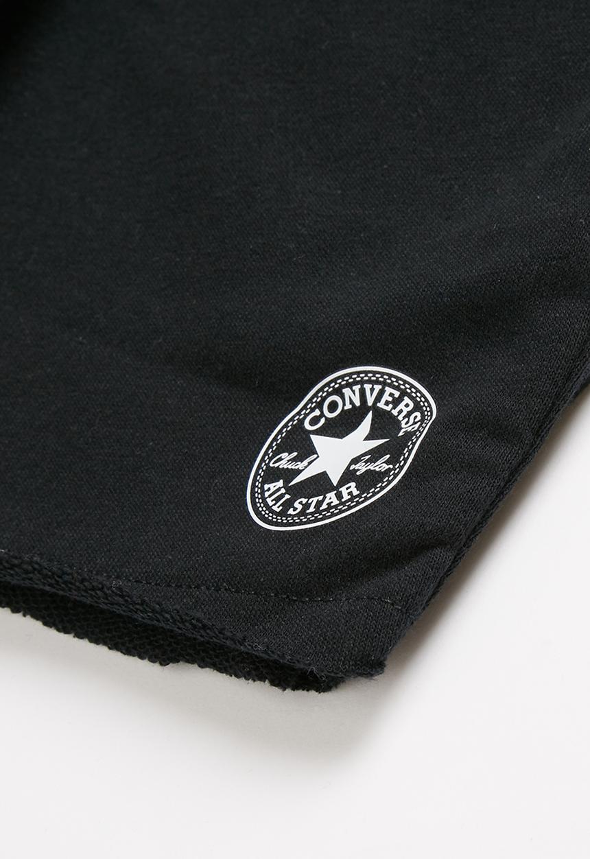 Converse - Converse vin terry slim knit short - black