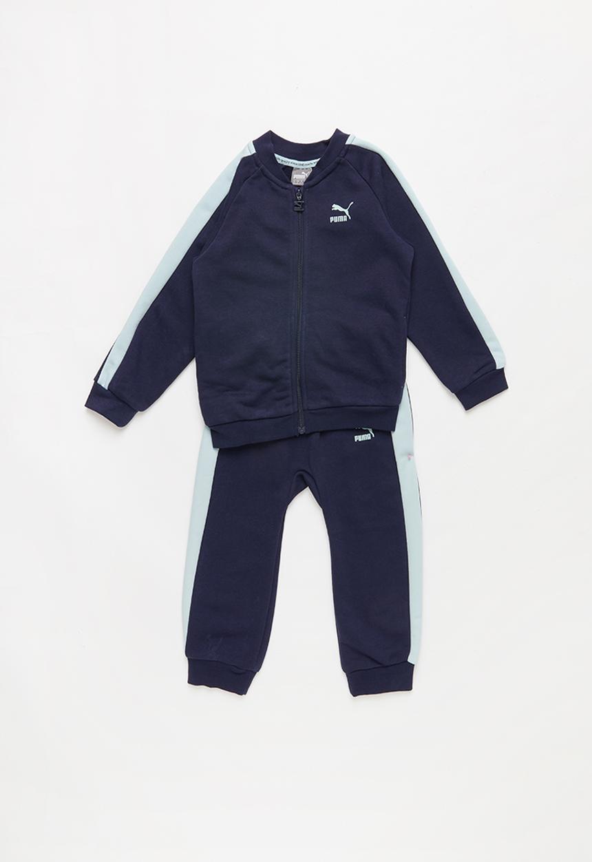 PUMA - Minicats T7 jogger set TR - navy 