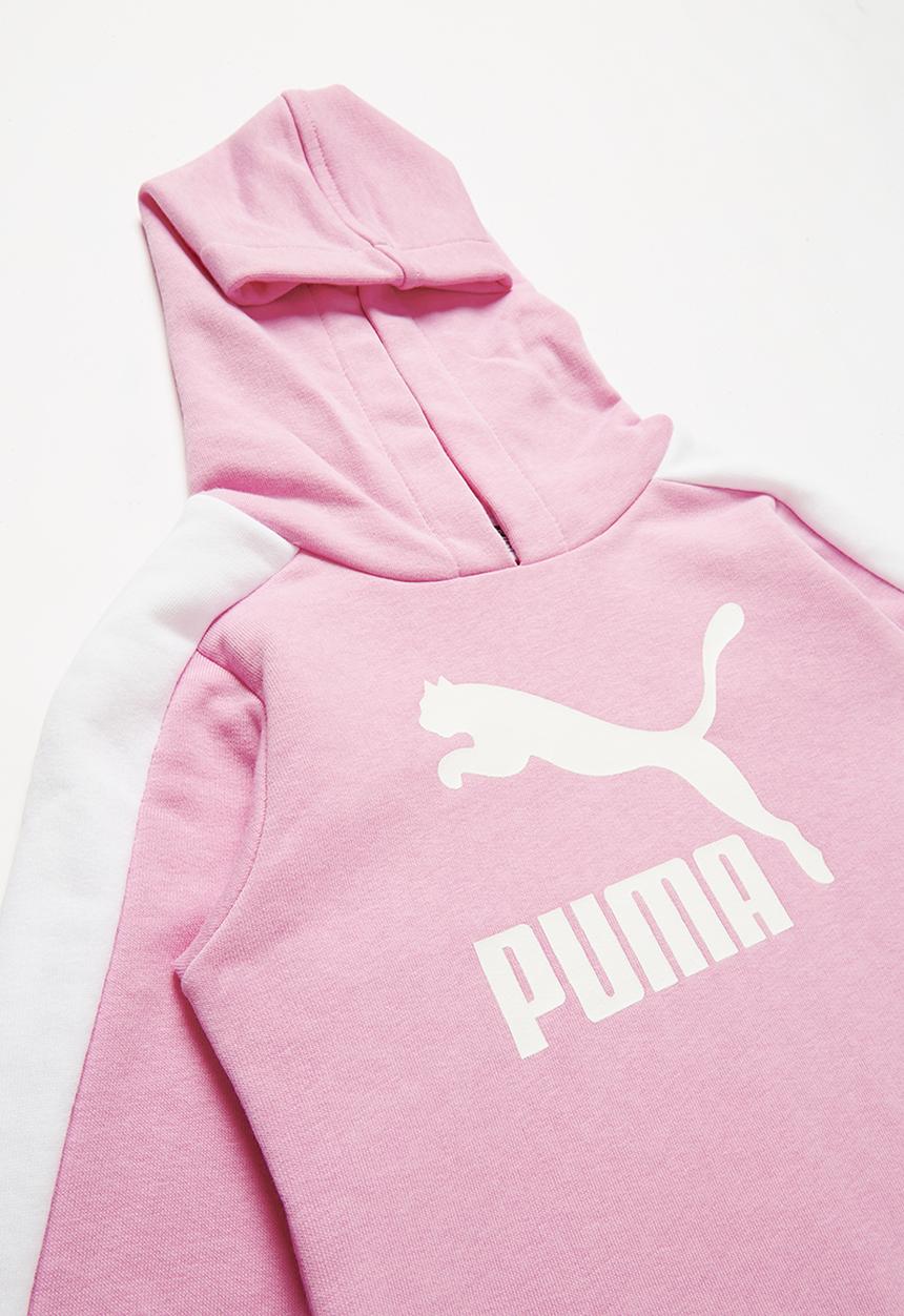 PUMA - Kids classics T7 Hoodie - pink
