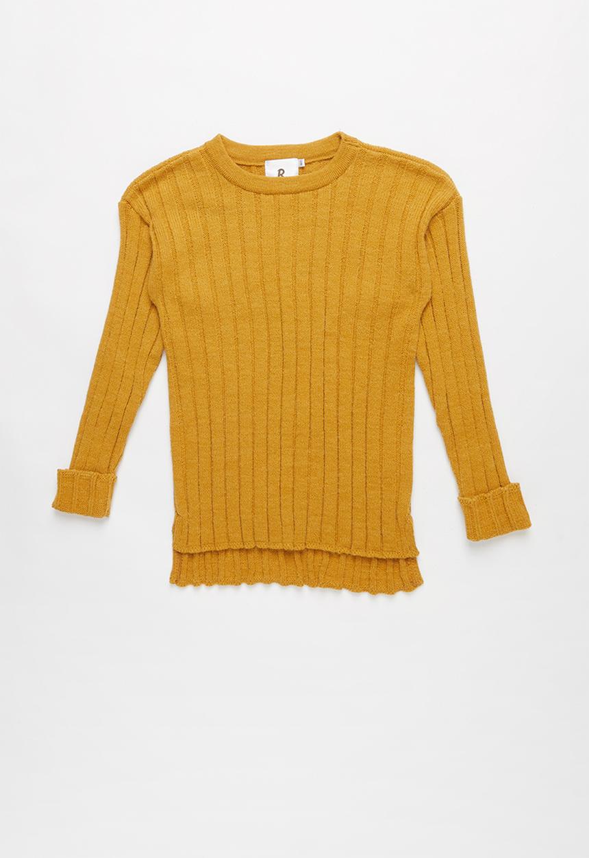 Rebel Republic - Teens ribbed knit - yellow 