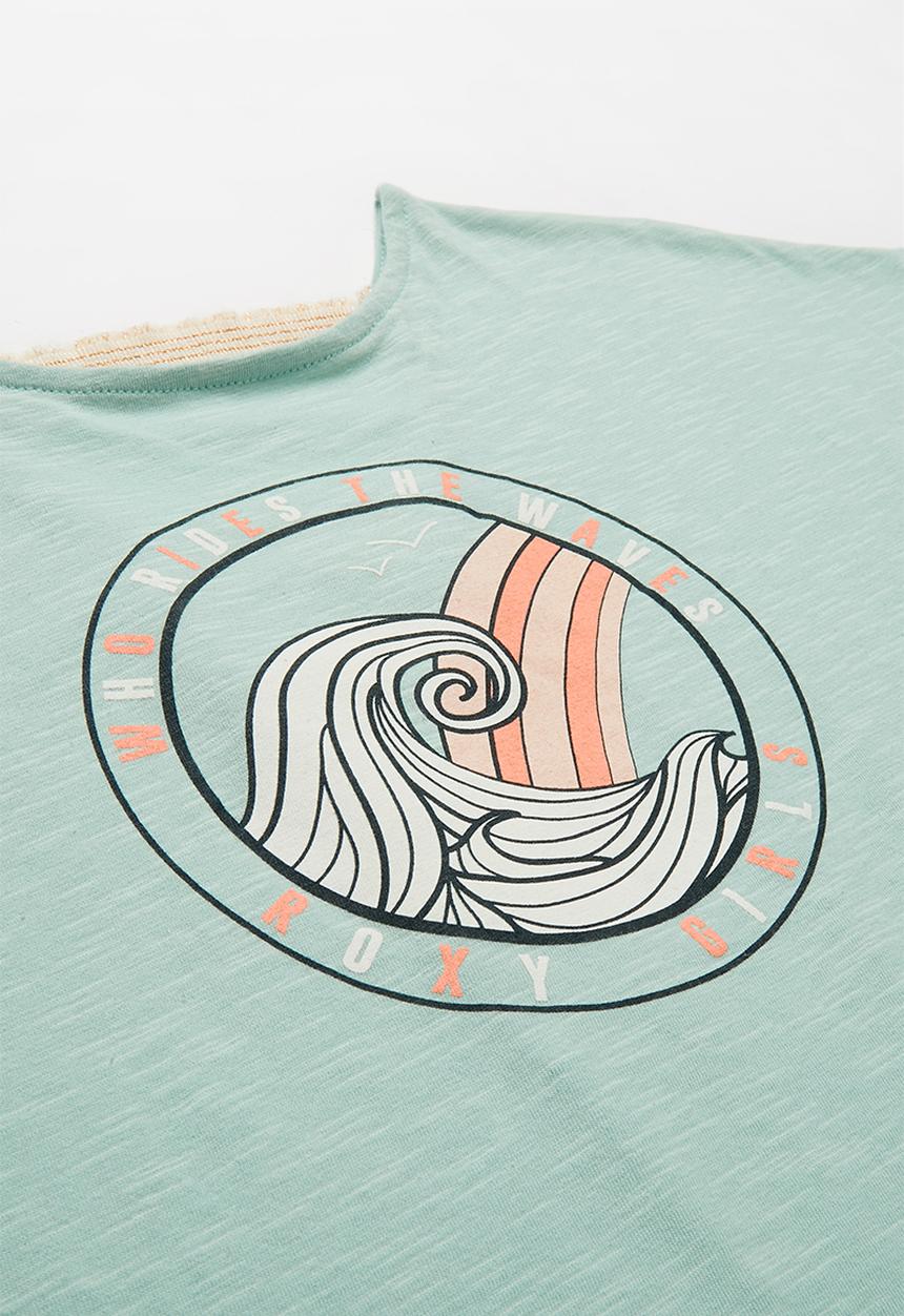 Roxy - Story goes  a tee - turquoise