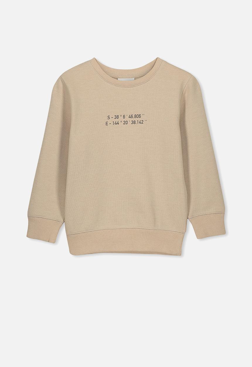 Cotton On - Lachy crew jumper - beige