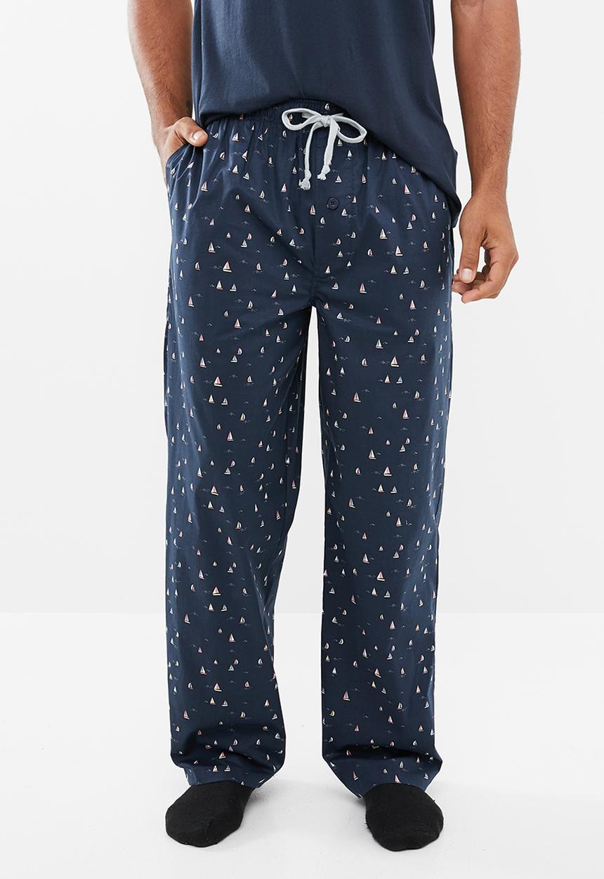 Superbalist - Sailboat woven sleep pants - navy
