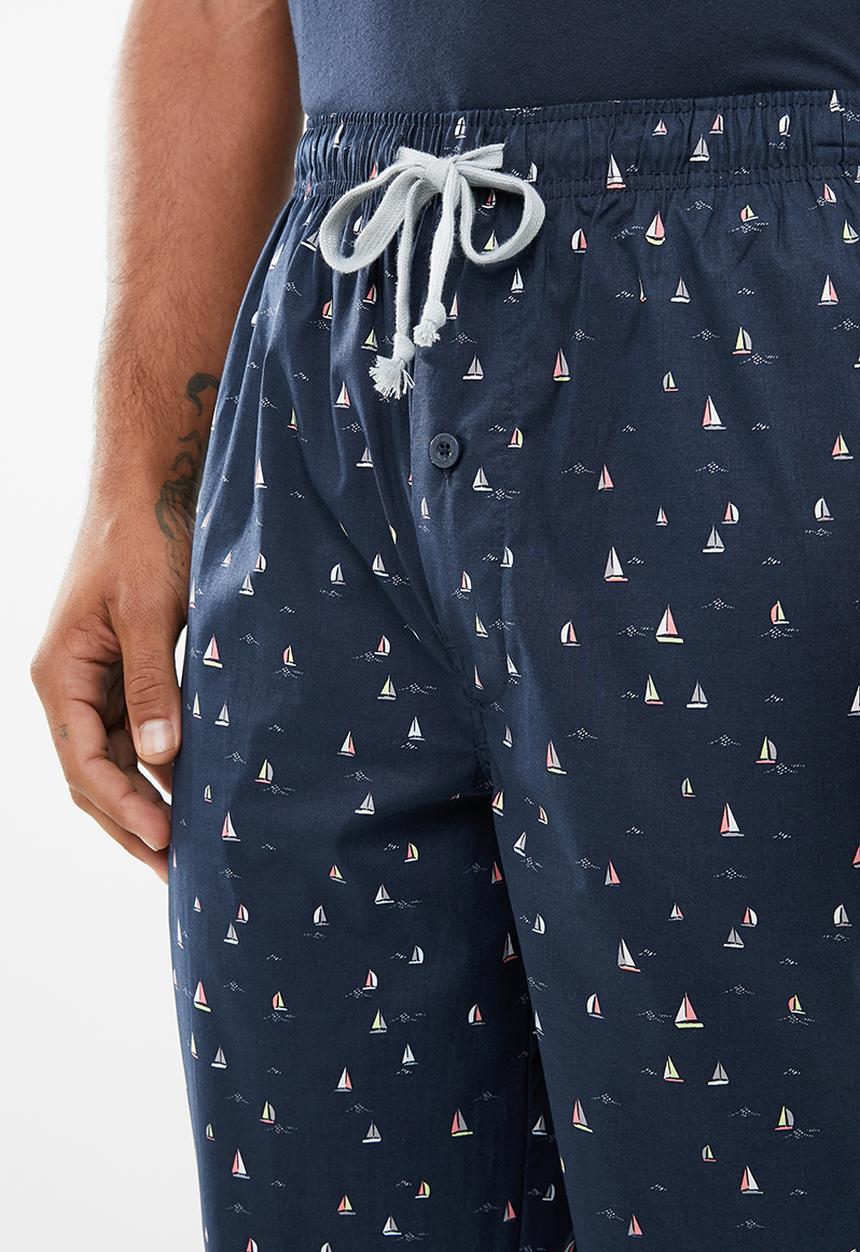 Superbalist - Sailboat woven sleep pants - navy