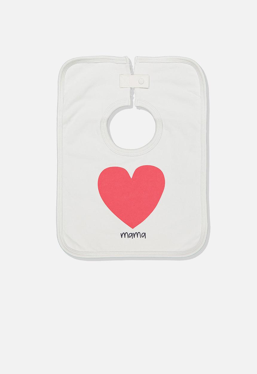 Cotton On - The everyday bib - white