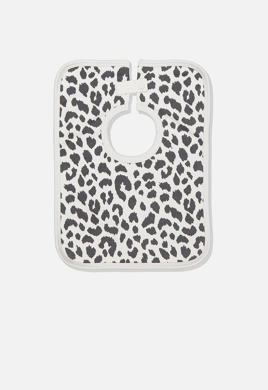 Cotton On - The everyday bib - black & white