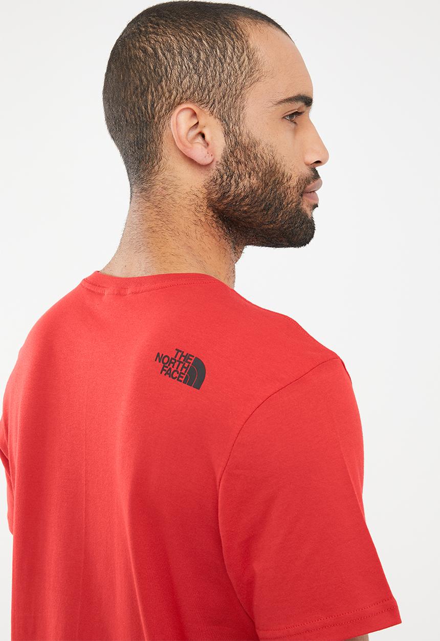 The North Face - Short sleeve easy tee - red
