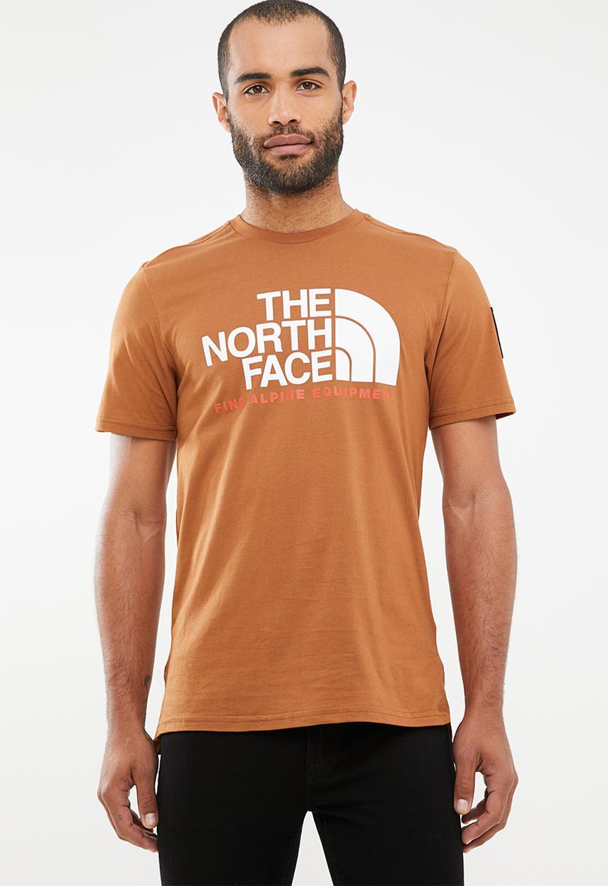 The North Face - Fine alpine short sleeve tee - tan