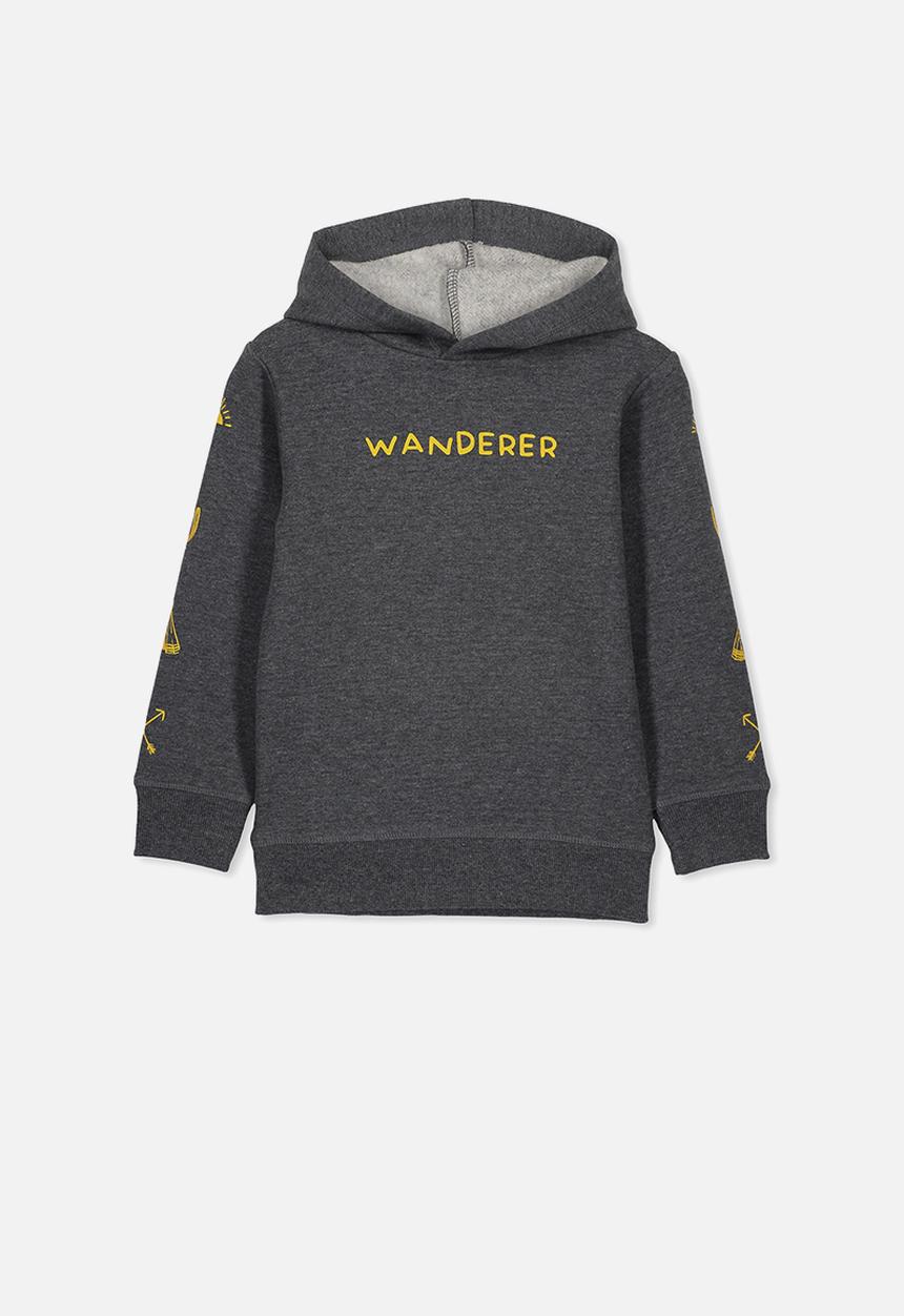 Cotton On - Liam hoodie - charcoal