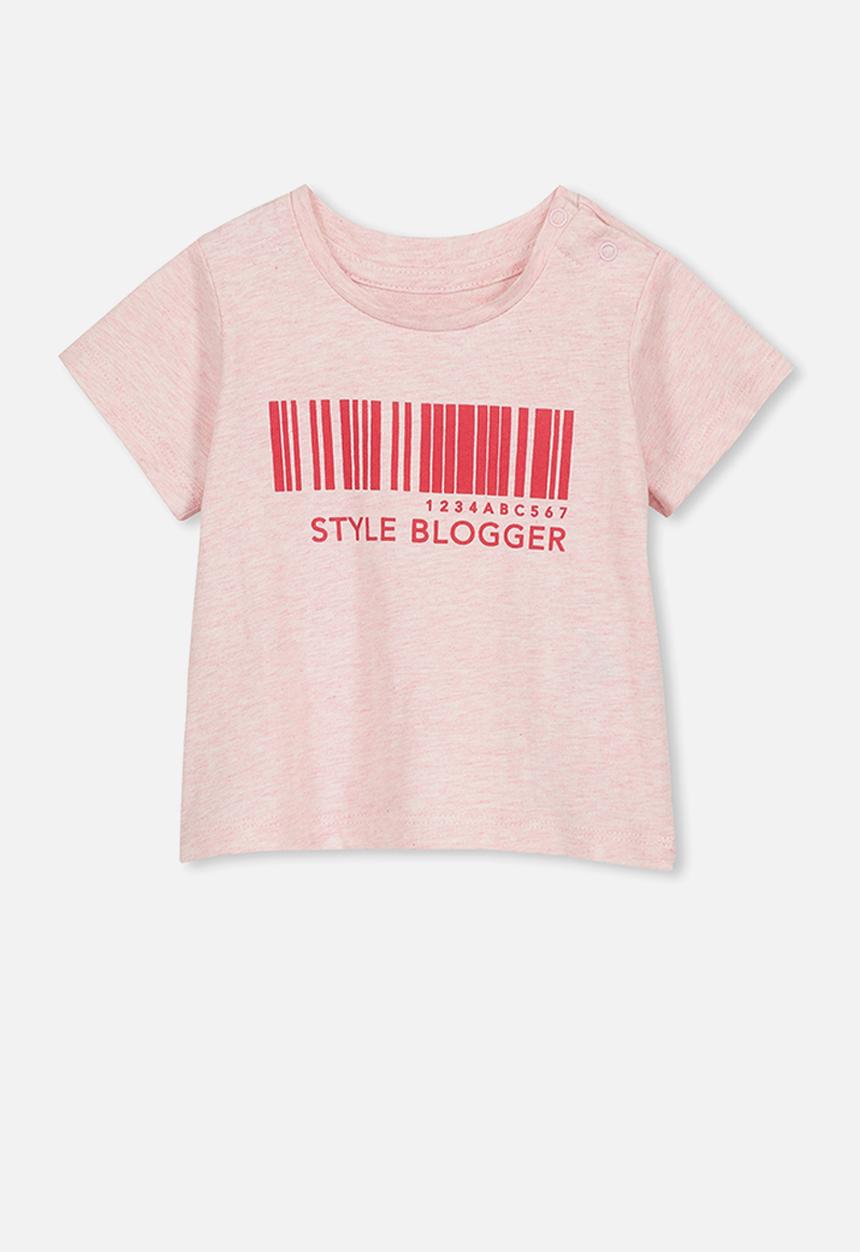 Cotton On - Jamie short sleeve tee - pink
