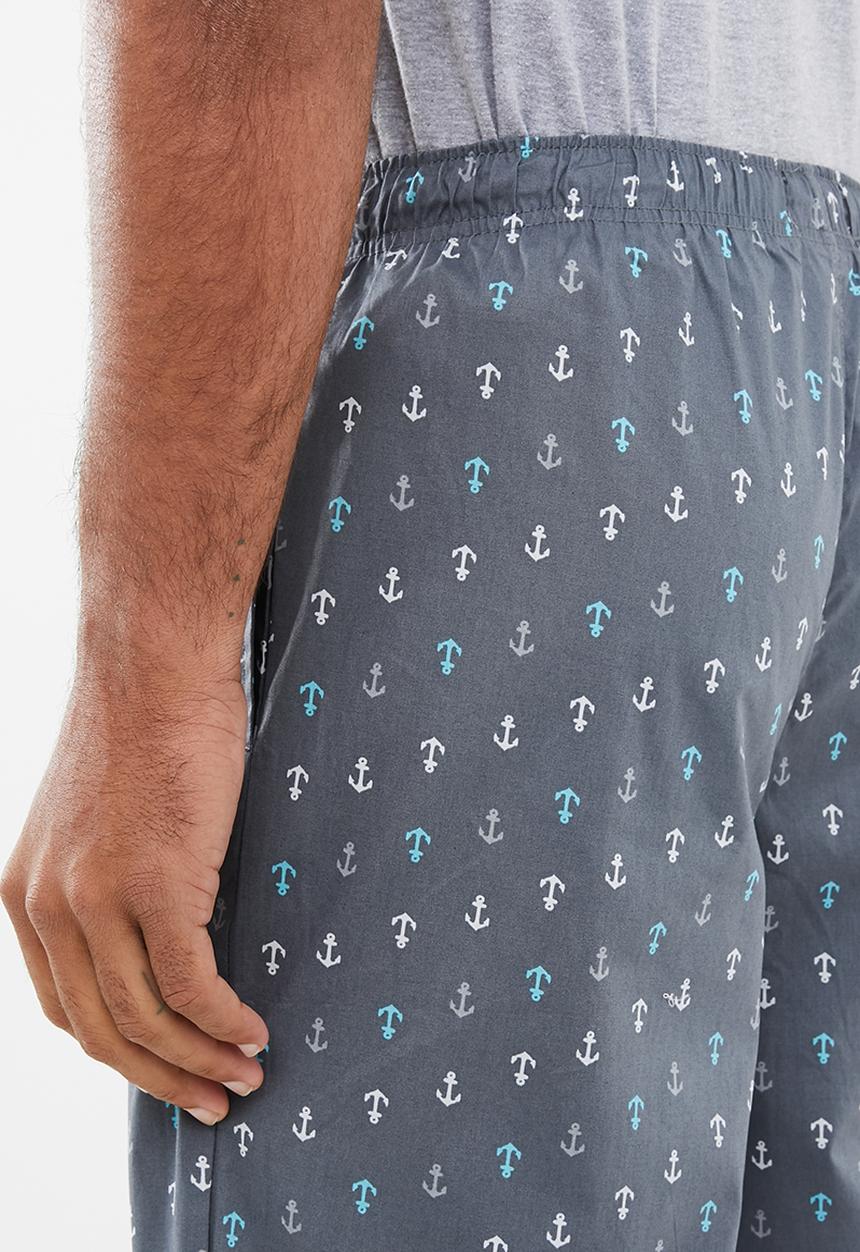 Superbalist - Anchor woven sleep pants - grey