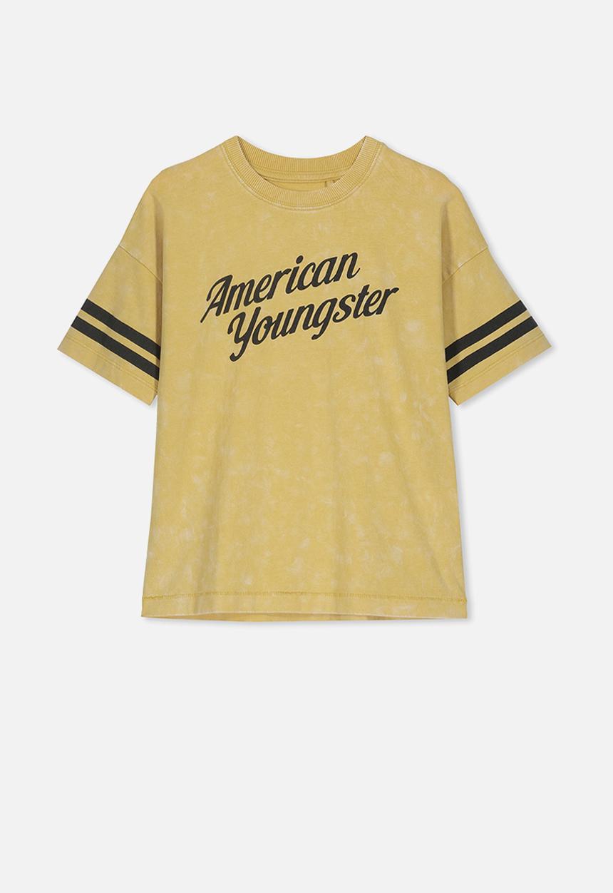 Cotton On - Skater short sleeve tee - yellow 