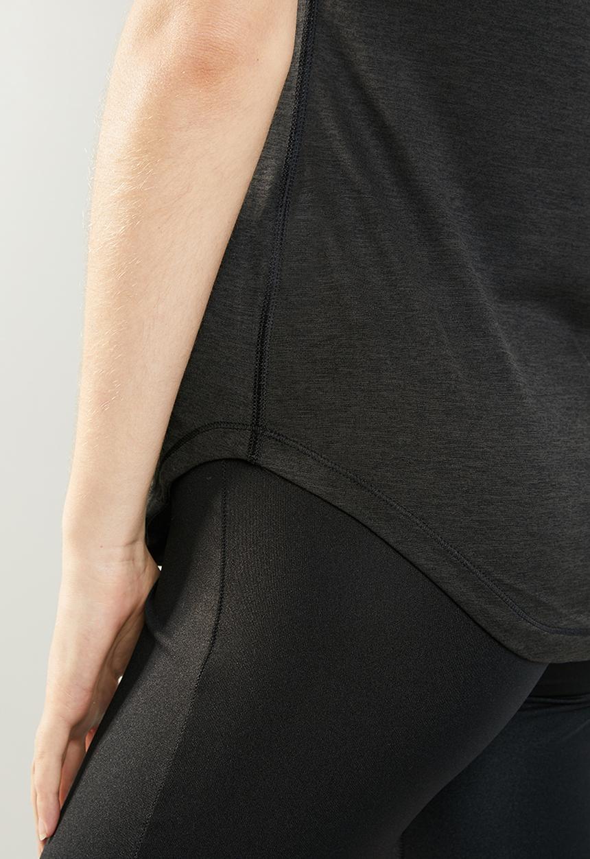 PUMA - Heather cat tee performance - black