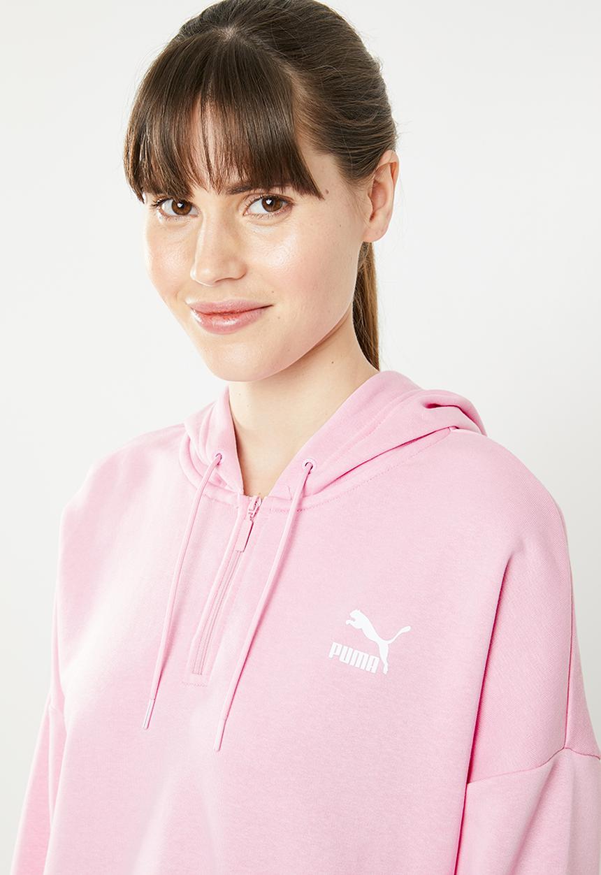 PUMA - XTG halfzip hoodie - pink