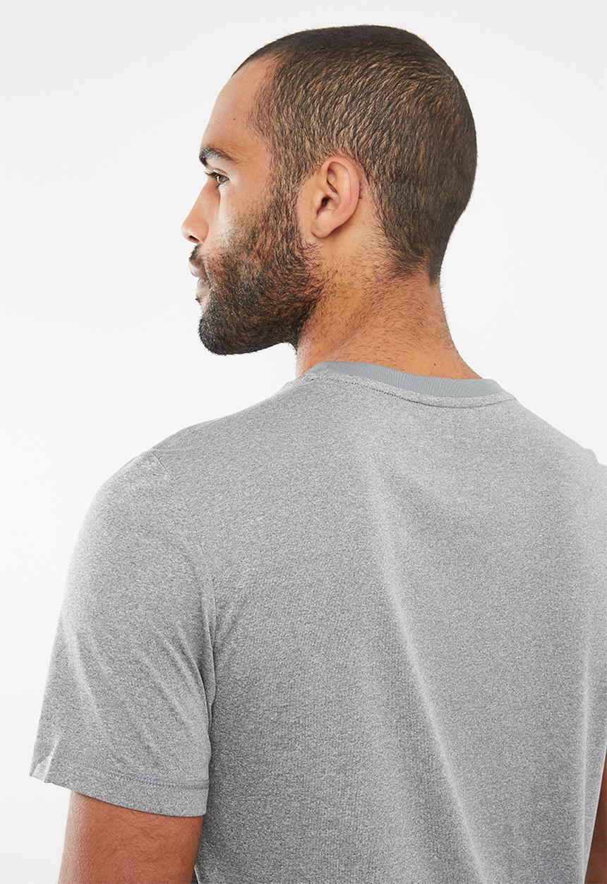 PUMA - Active logo tee - grey