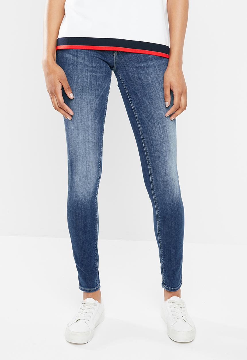ONLY - Coral skinny jeans - blue