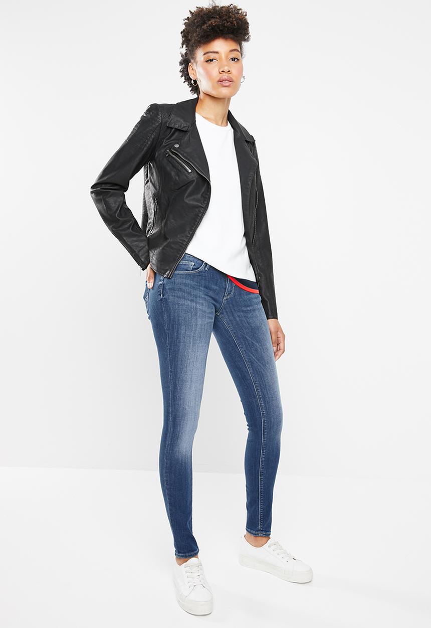 ONLY - Coral skinny jeans - blue
