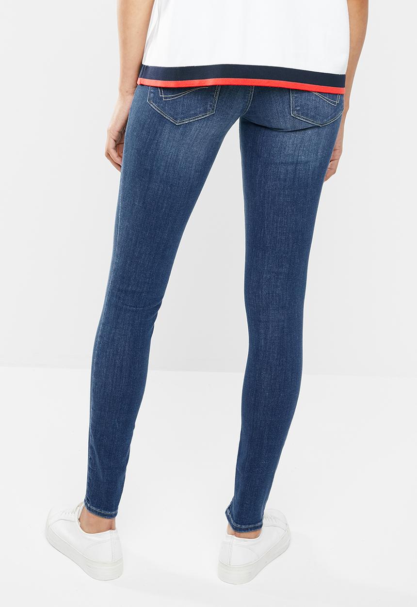 ONLY - Coral skinny jeans - blue