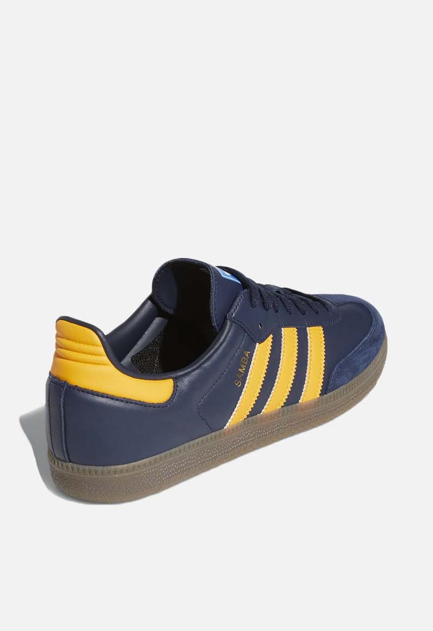 adidas Originals - Samba OG - collegiate navy/ gold / ftwr white