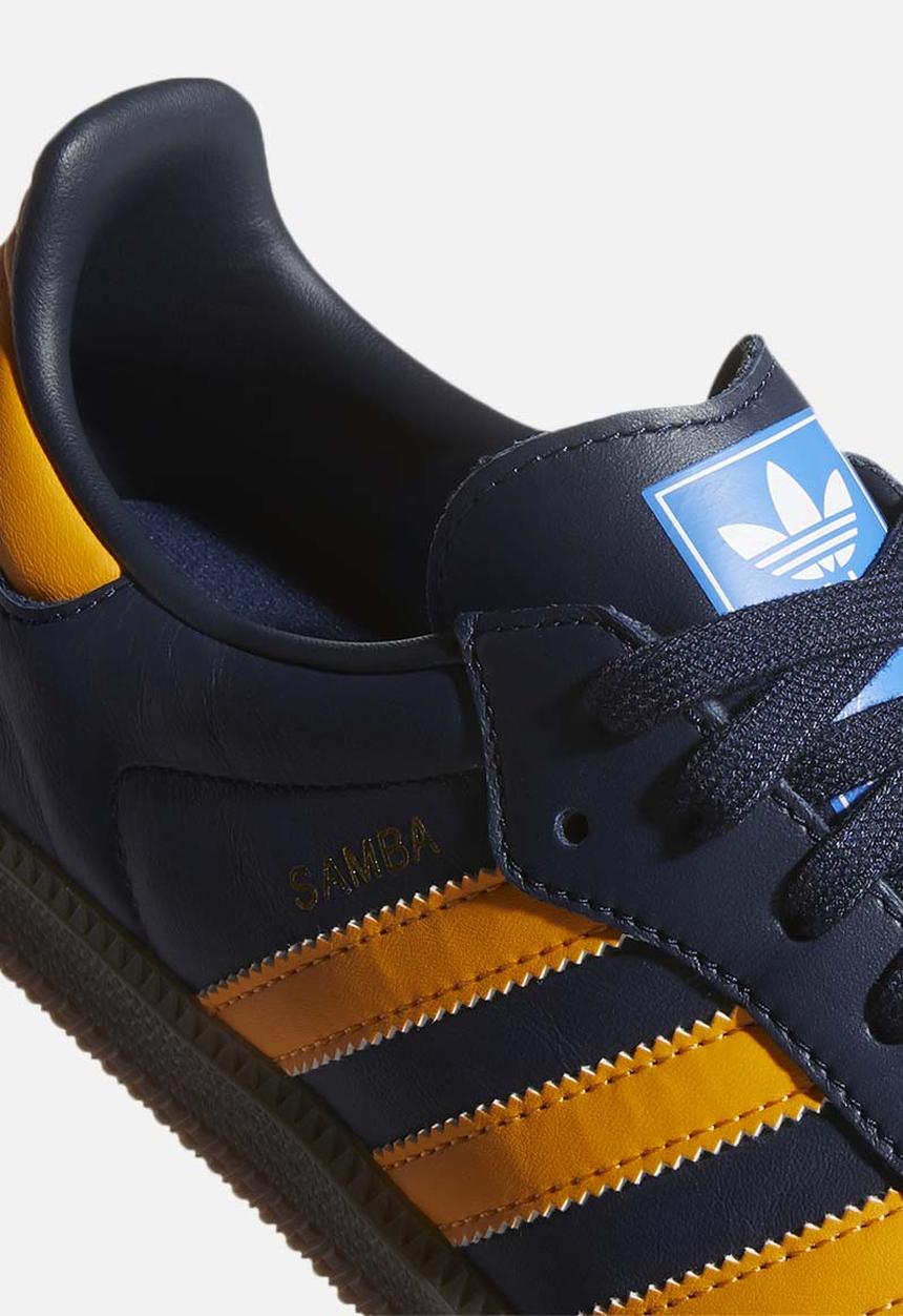 adidas Originals - Samba OG - collegiate navy/ gold / ftwr white