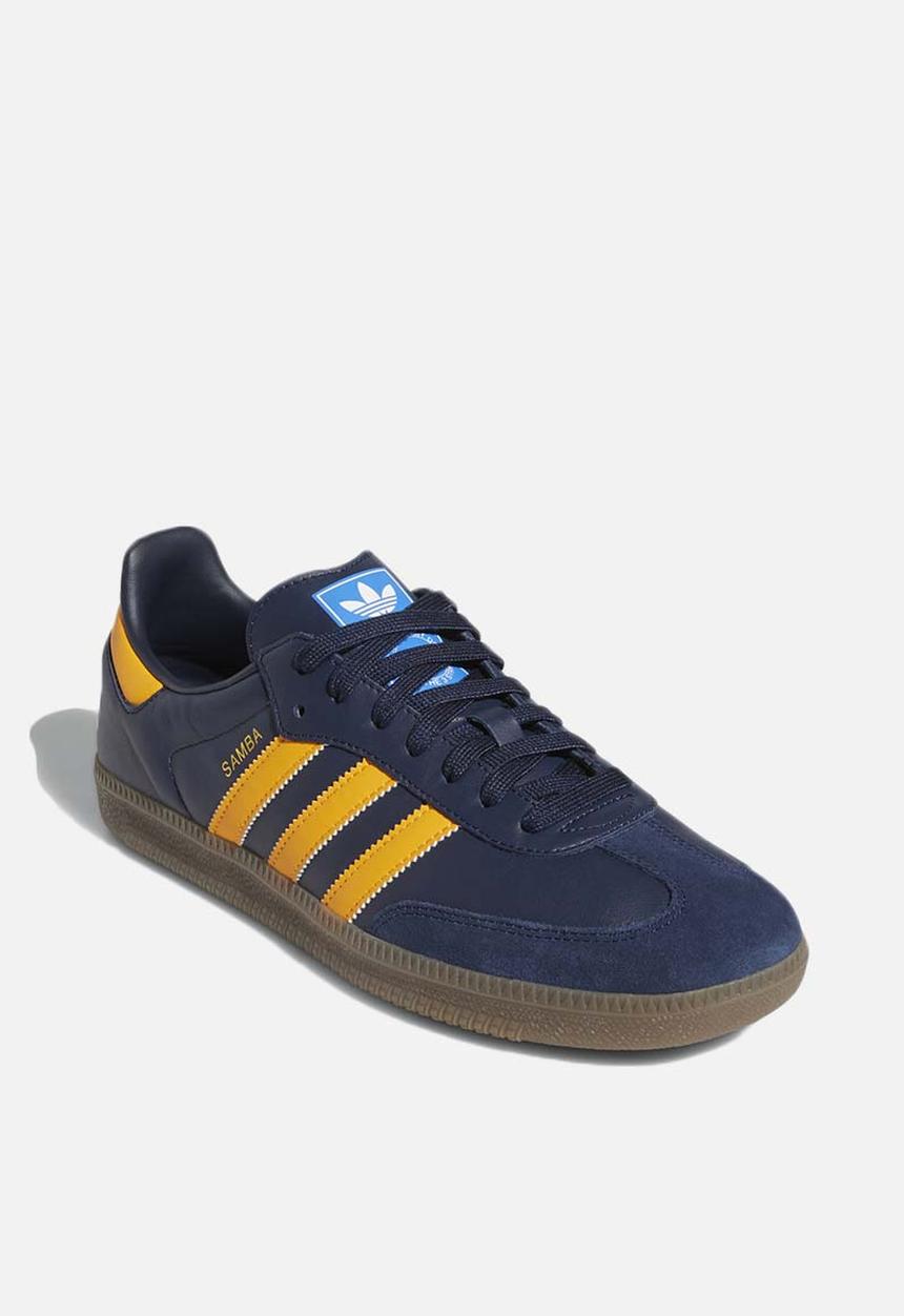 adidas Originals - Samba OG - collegiate navy/ gold / ftwr white