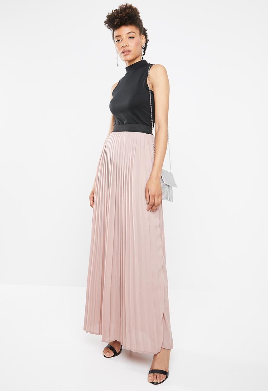 STYLE REPUBLIC - Pleated maxi skirt - pink