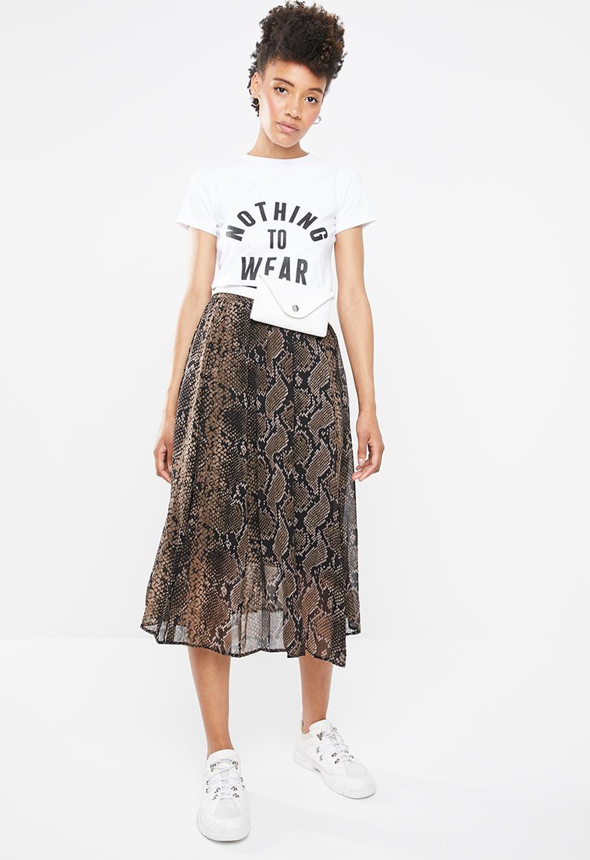 STYLE REPUBLIC - Nothing to wear T-shirt - white