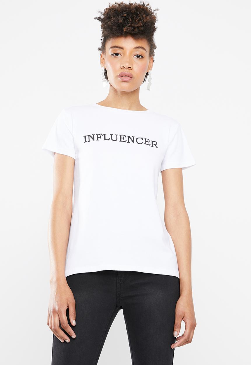 STYLE REPUBLIC - Influencer T-shirt - white