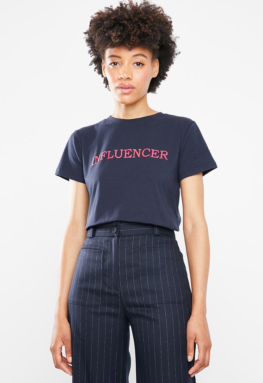 STYLE REPUBLIC - Influencer T-shirt - navy
