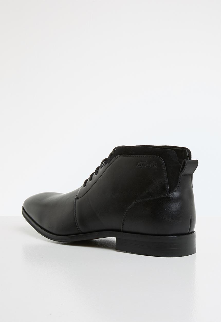 Gino Paoli - Steven lace-up boot - black