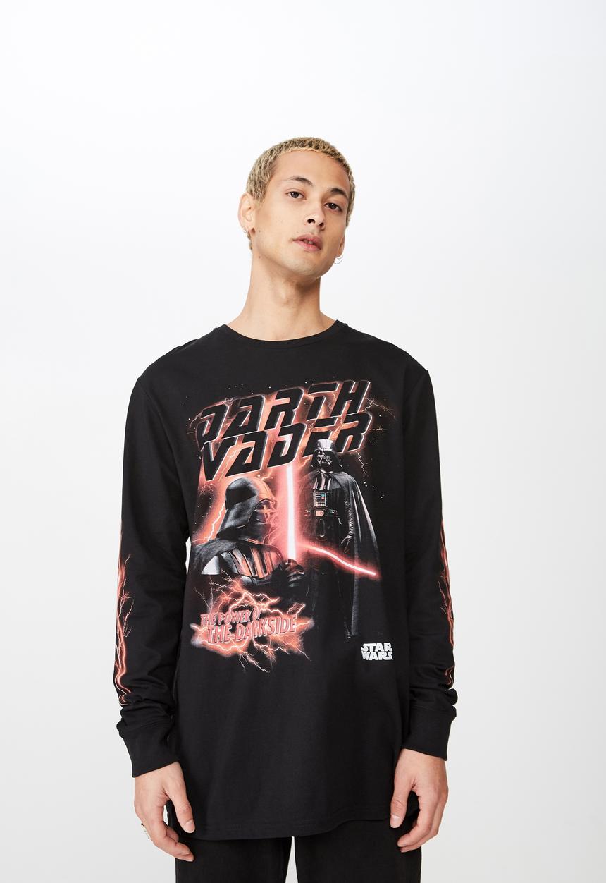 Cotton On - Tbar long sleeve tee - black