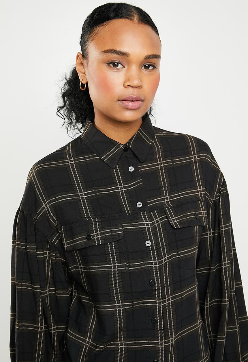 Superbalist - Blouson sleeve utility shirt - multi 