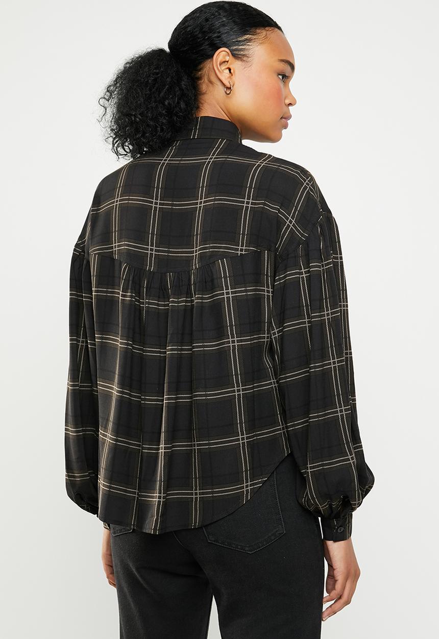 Superbalist - Blouson sleeve utility shirt - multi 