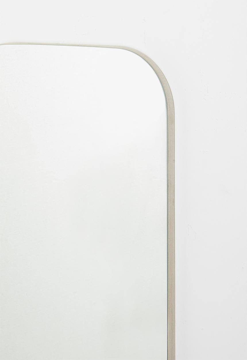 Native Decor - Rounded rectangular frameless mirror - regular