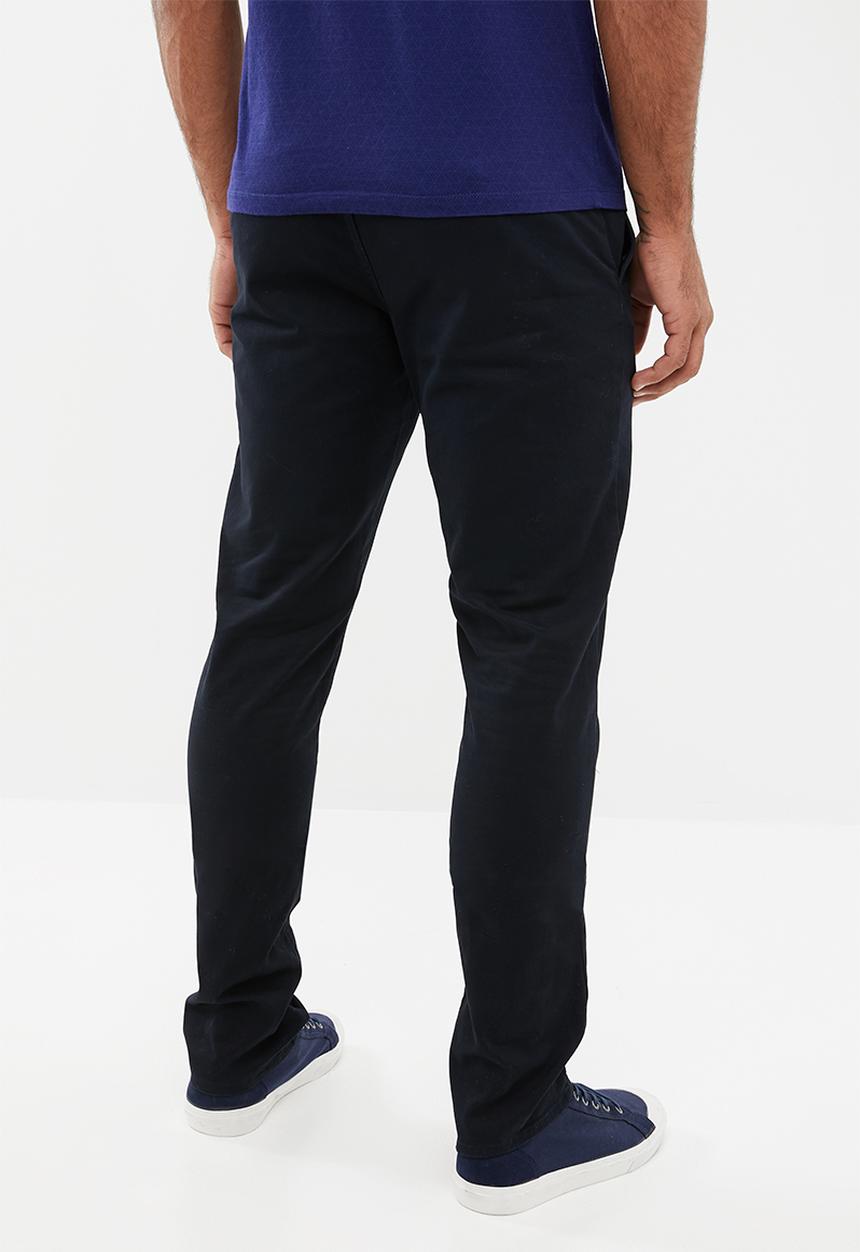 GUESS - Carter twill chino pant - navy