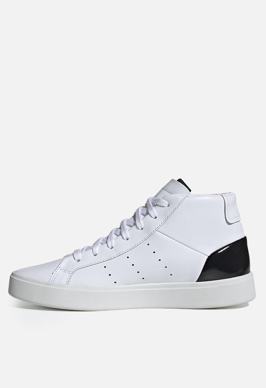 adidas Originals - adidas SLEEK MID W - ftwr white/ftwr white/core black