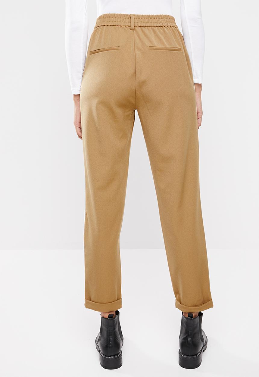 Vero Moda - Maya loose panel pants - brown