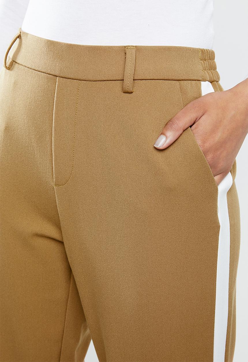 Vero Moda - Maya loose panel pants - brown
