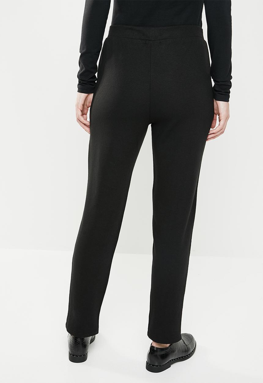 Jacqueline de Yong - Terra ankle sweat pant - black