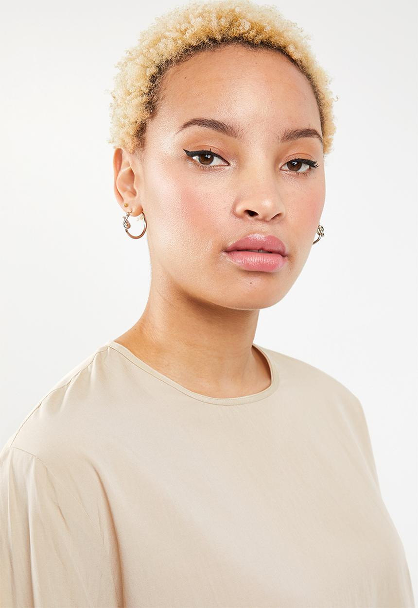 STYLE REPUBLIC - Utility style blouse - neutral