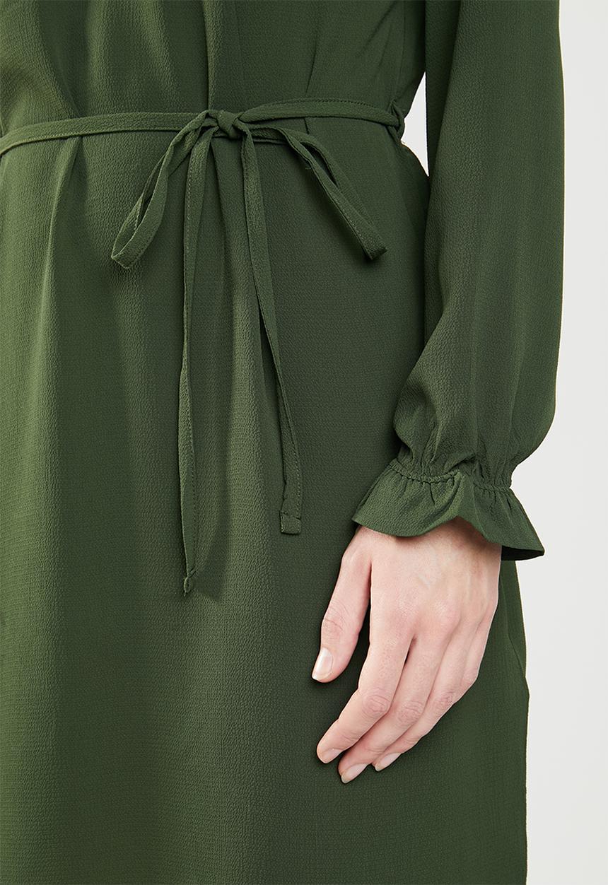 Jacqueline de Yong - Gorgeous long sleeve dress - green 