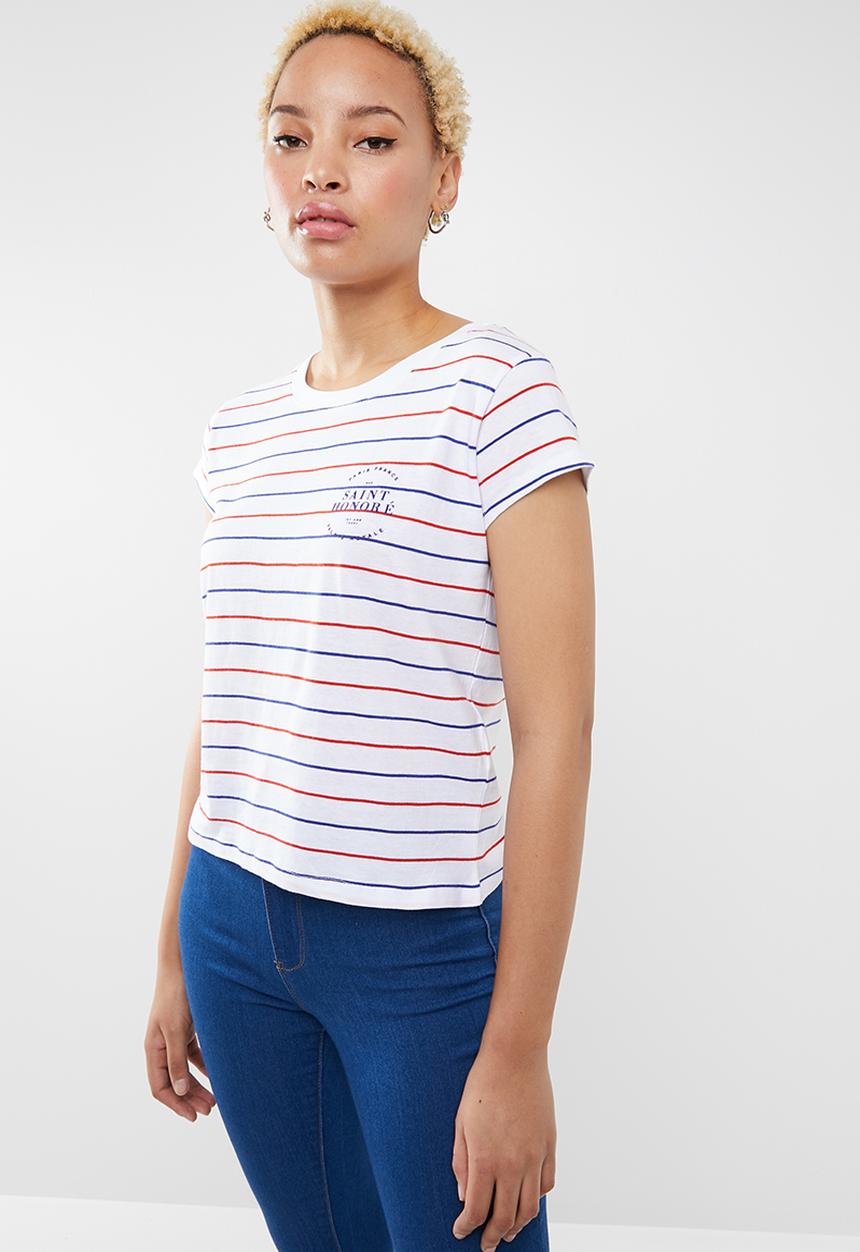 Cotton On - Tbar friends tee - white 