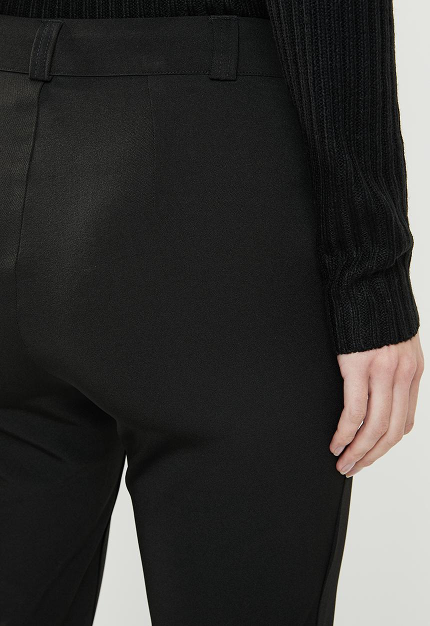 edit - Classic bootleg pants - black