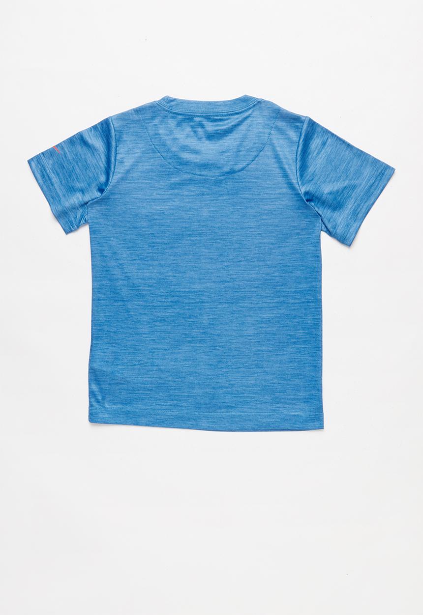 Nike - Nkb crossdye swoosh df tee - blue