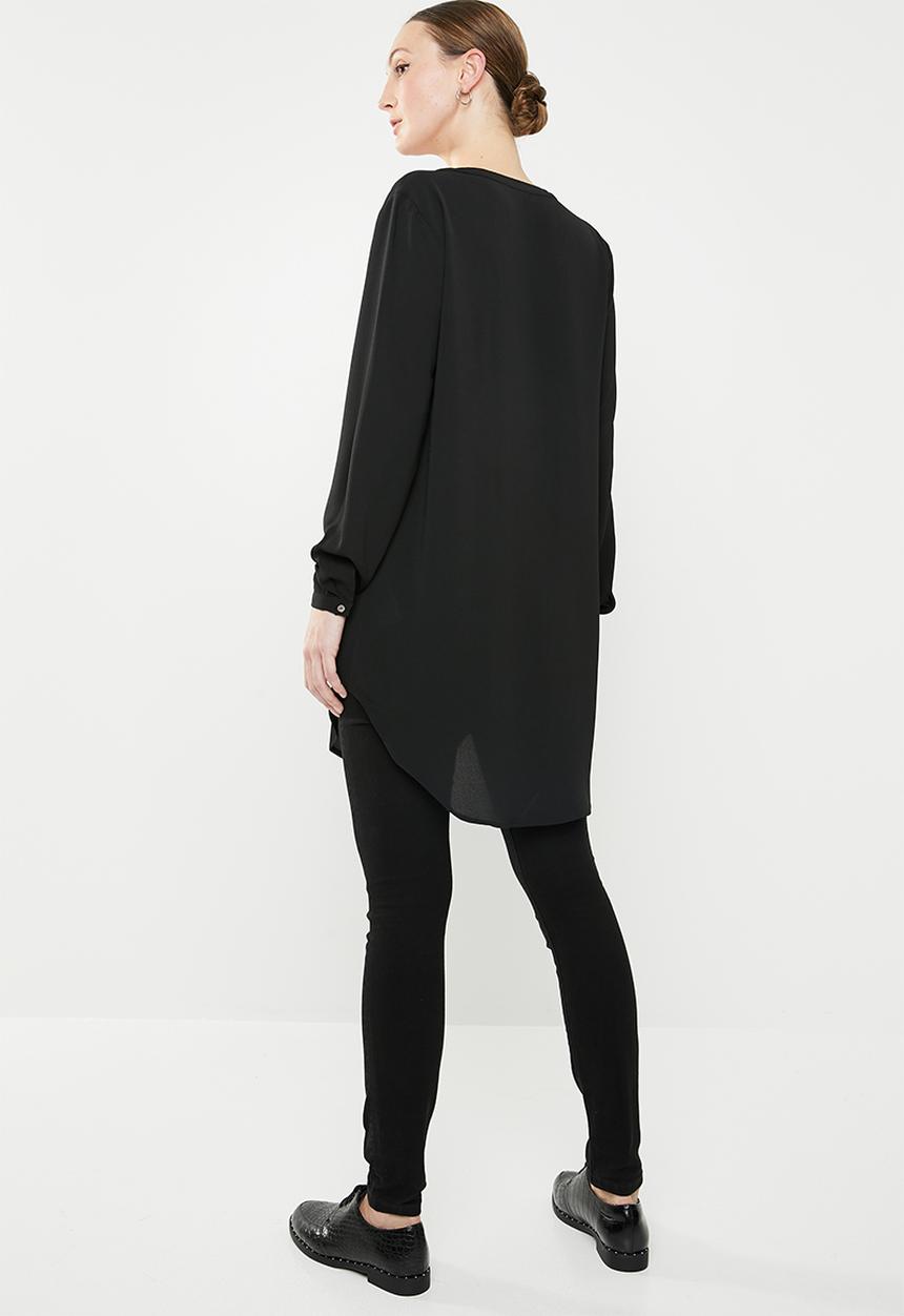 ONLY - Winner tunic top - black