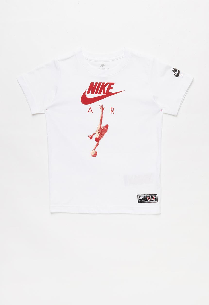 Nike - Nkb ctn icon air - white & red