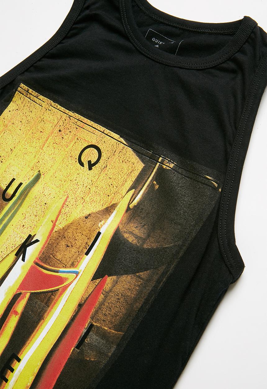 Quiksilver - Quiver central tee - black