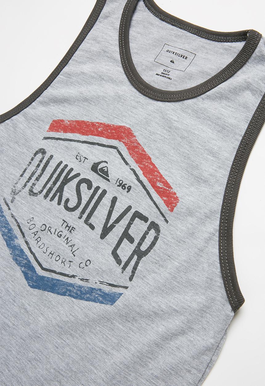 Quiksilver - Sketchy member tee - grey 